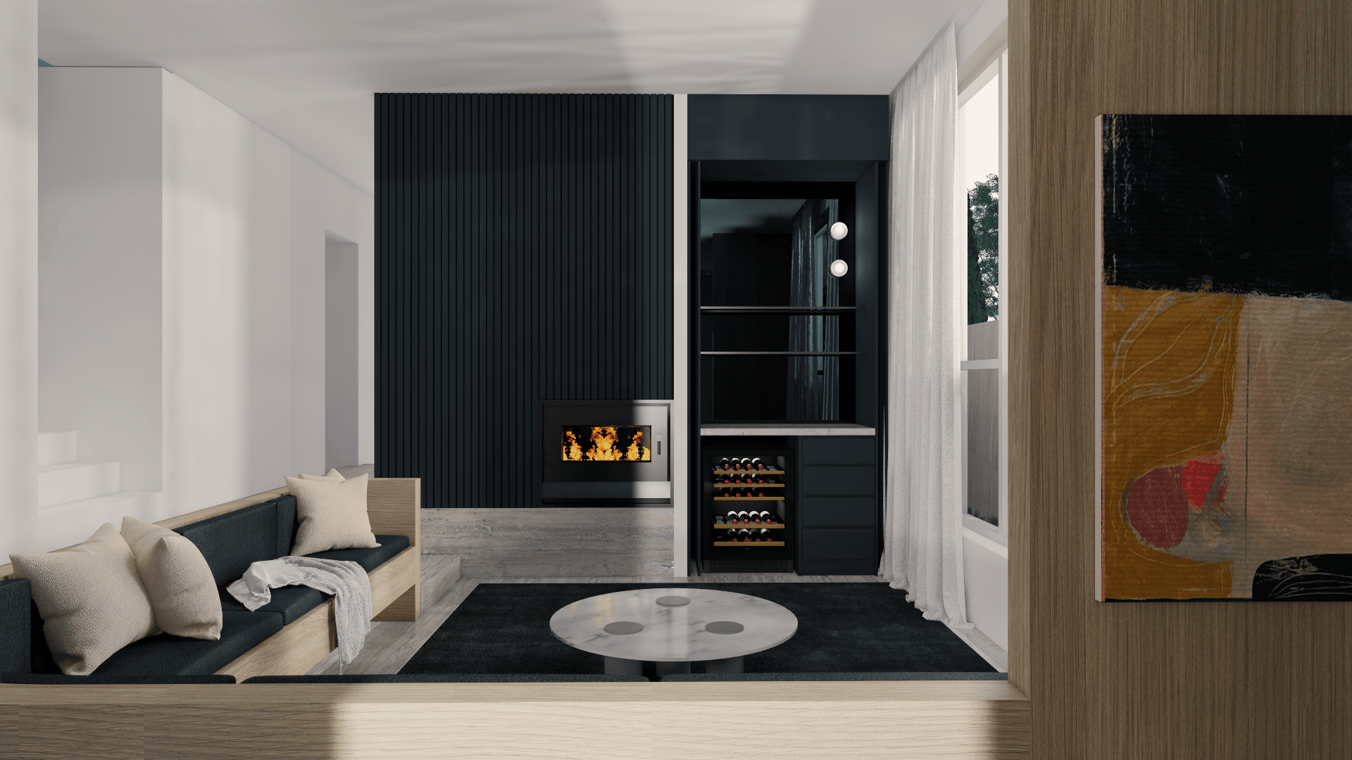 Serenity In Shades • A Collaboration with Randco Design Studio, Ali Kaddour Architects & Kube Constructions • banner