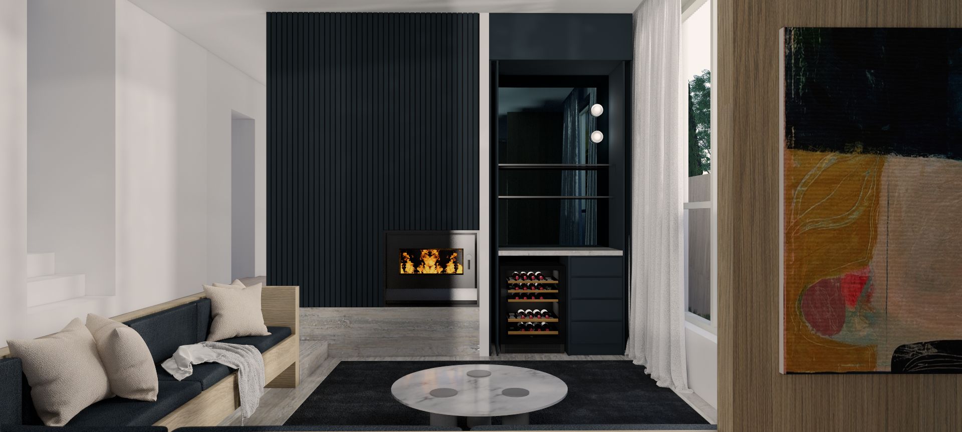 Serenity In Shades • A Collaboration with Randco Design Studio, Ali Kaddour Architects & Kube Constructions • banner
