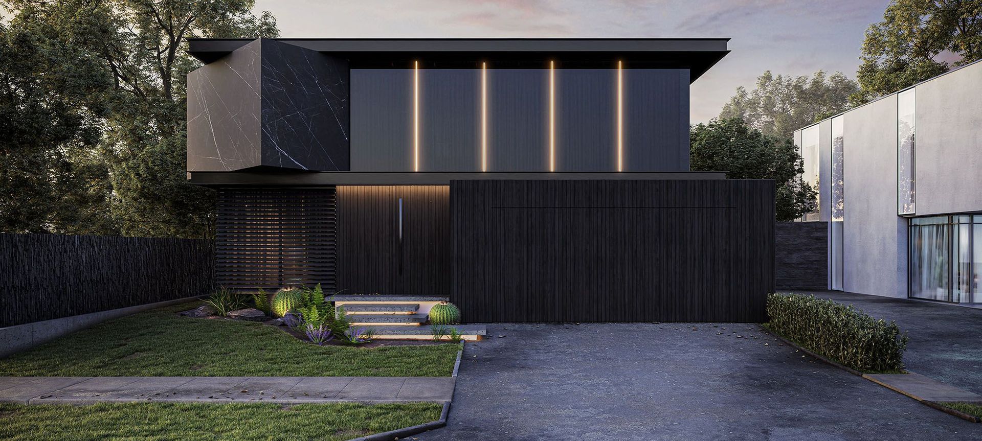 The Black House banner