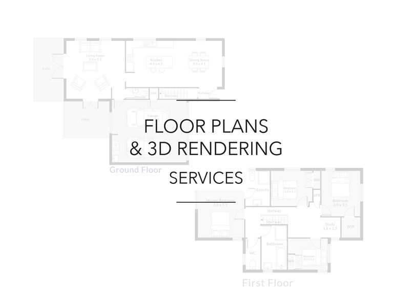 Floor plans & 3D Rendering