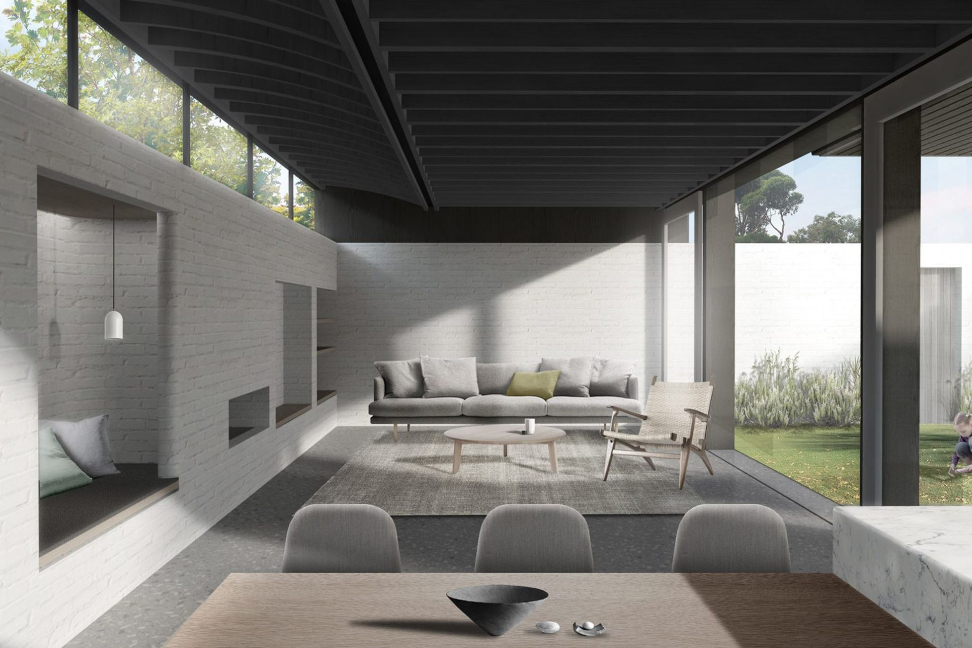 BORROWED GARDEN HOUSE