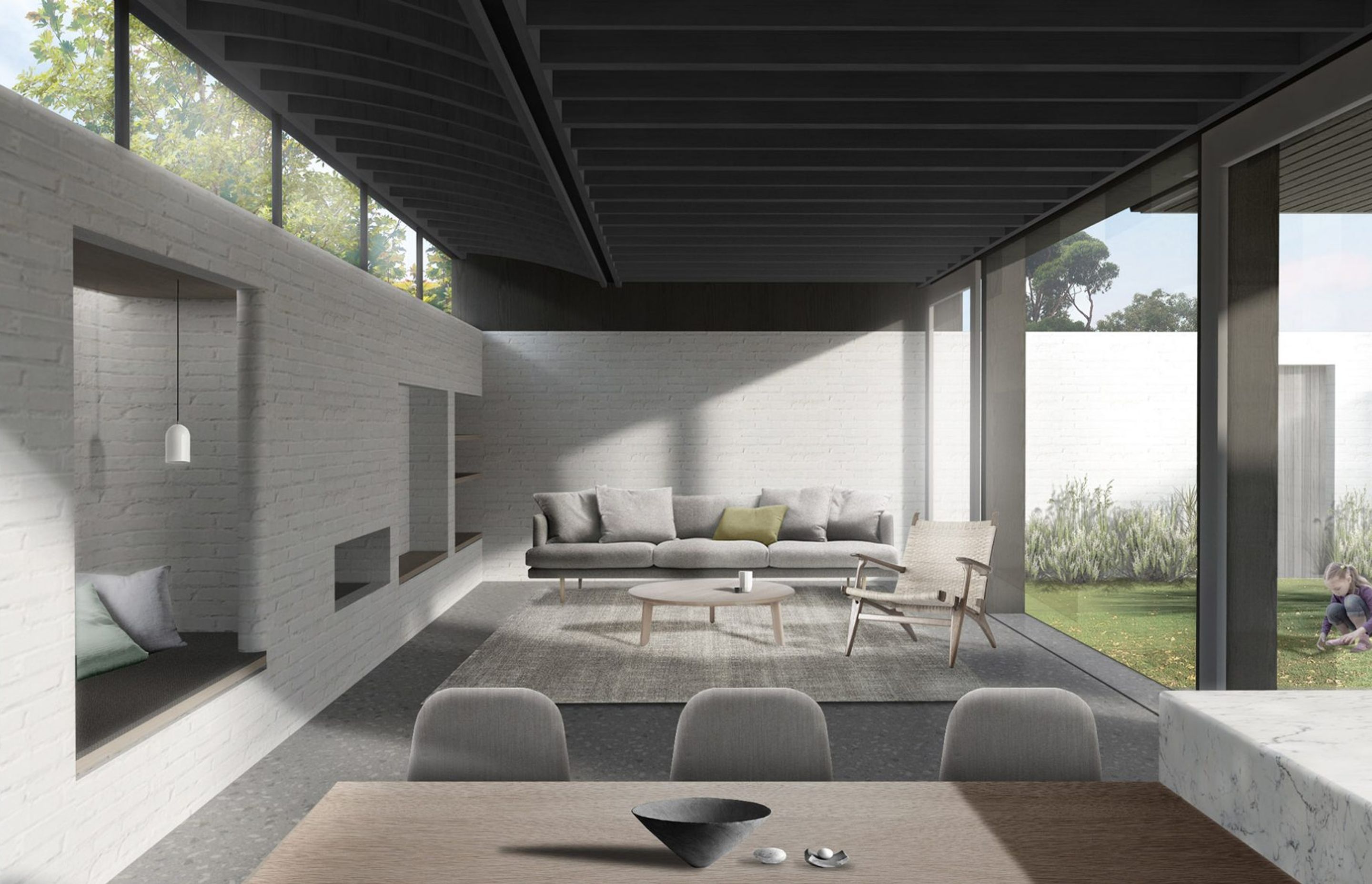 BORROWED GARDEN HOUSE