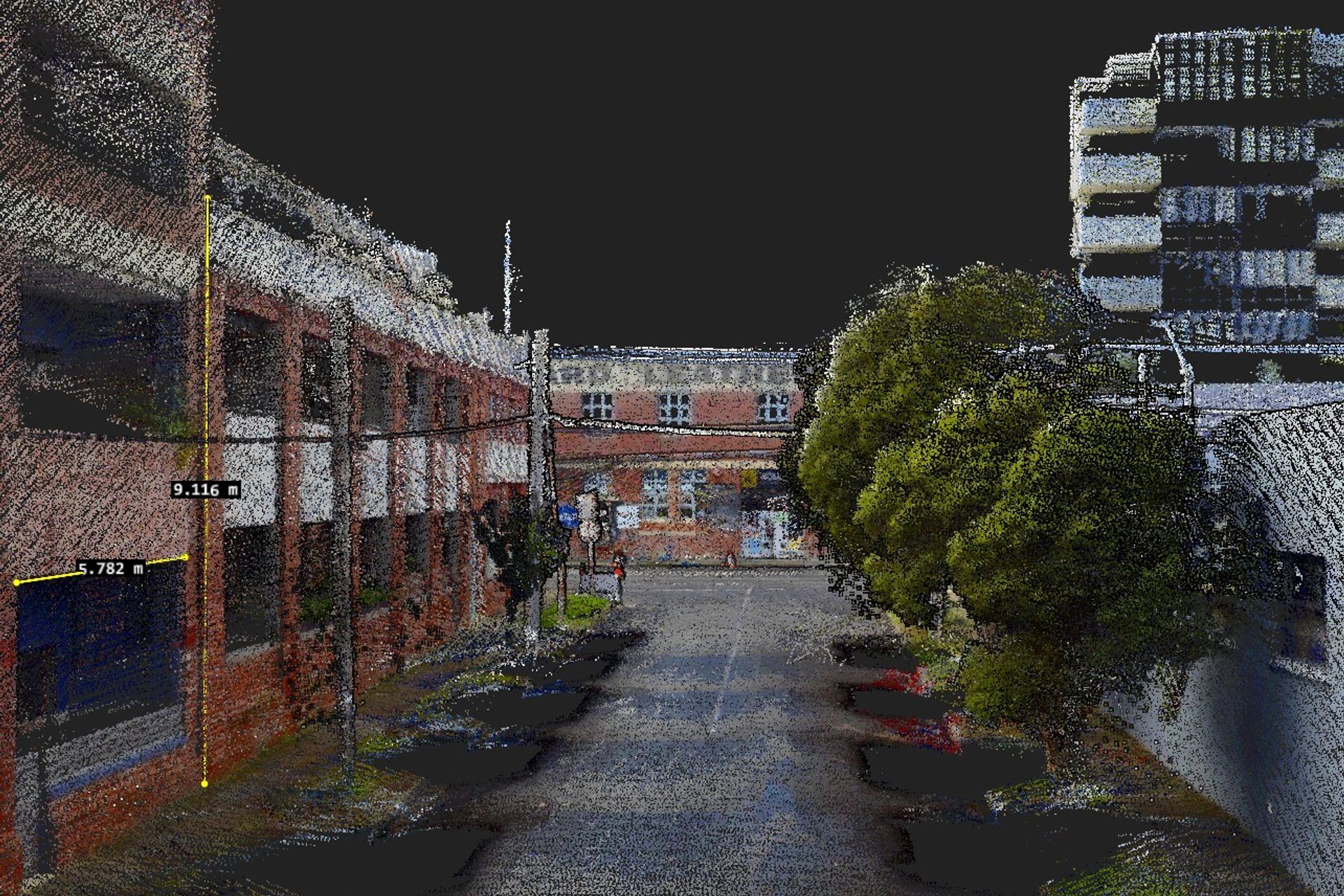3D Streetscape Point Cloud