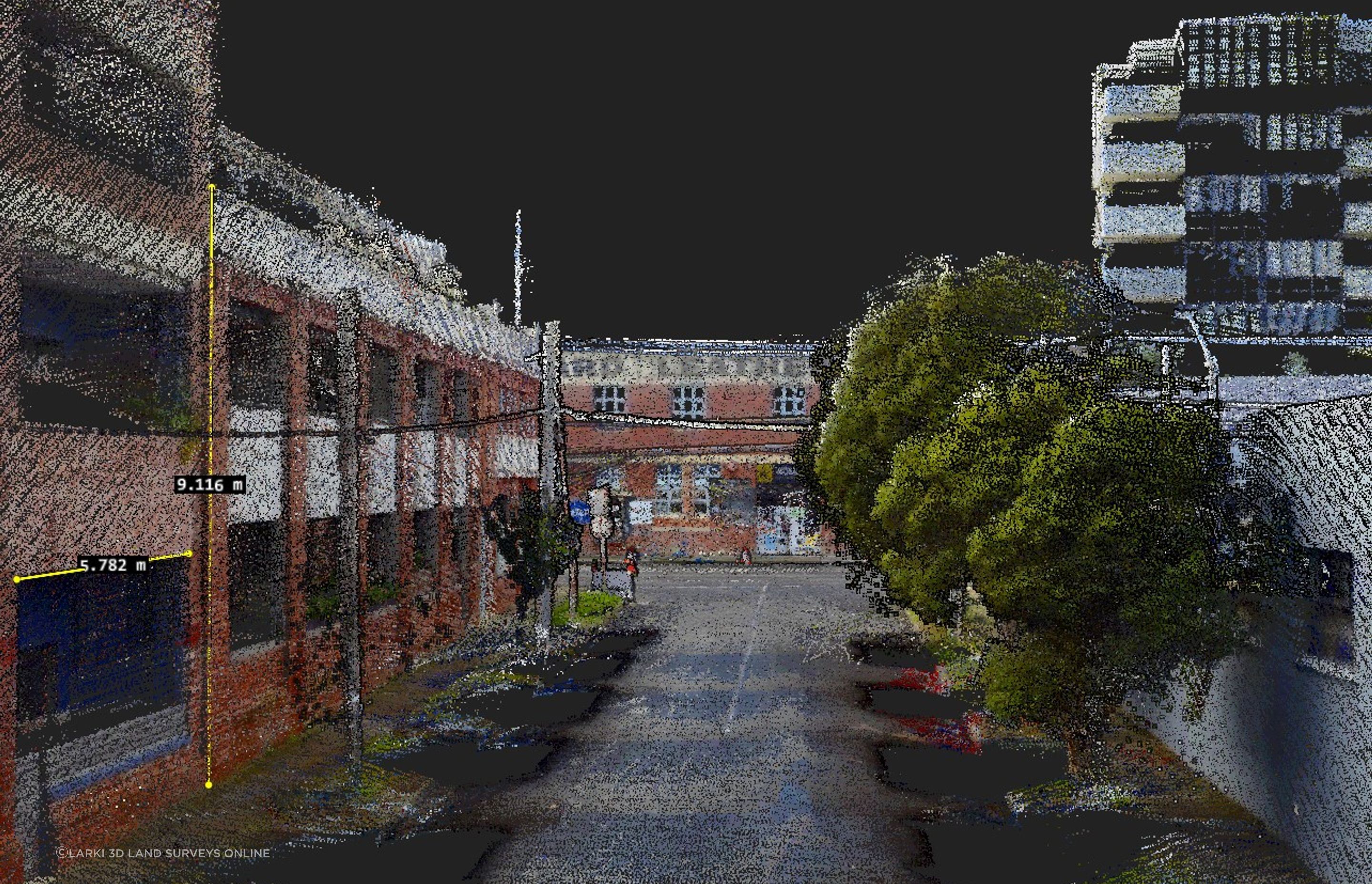 3D Streetscape Point Cloud