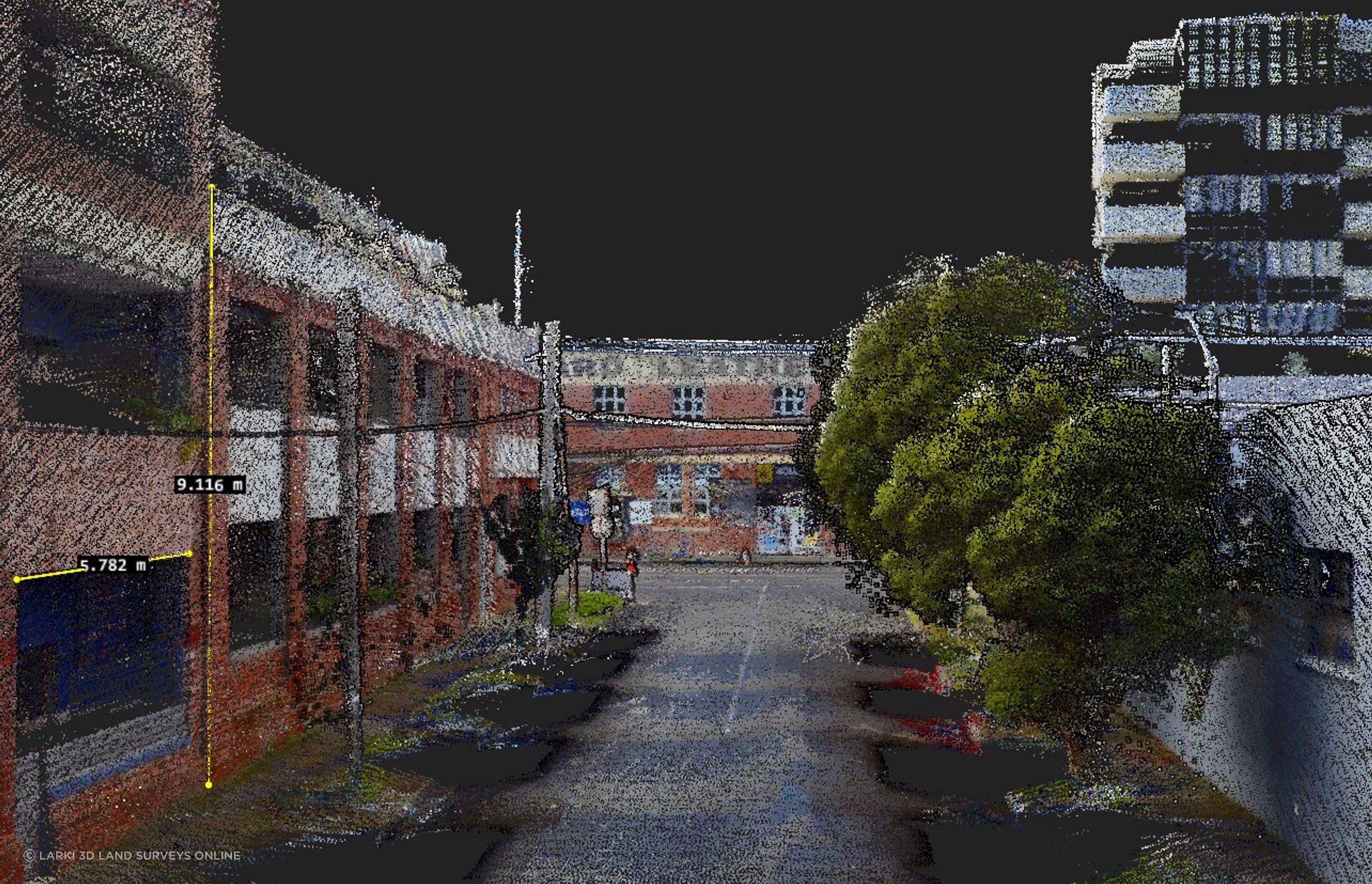 3D Streetscape Point Cloud