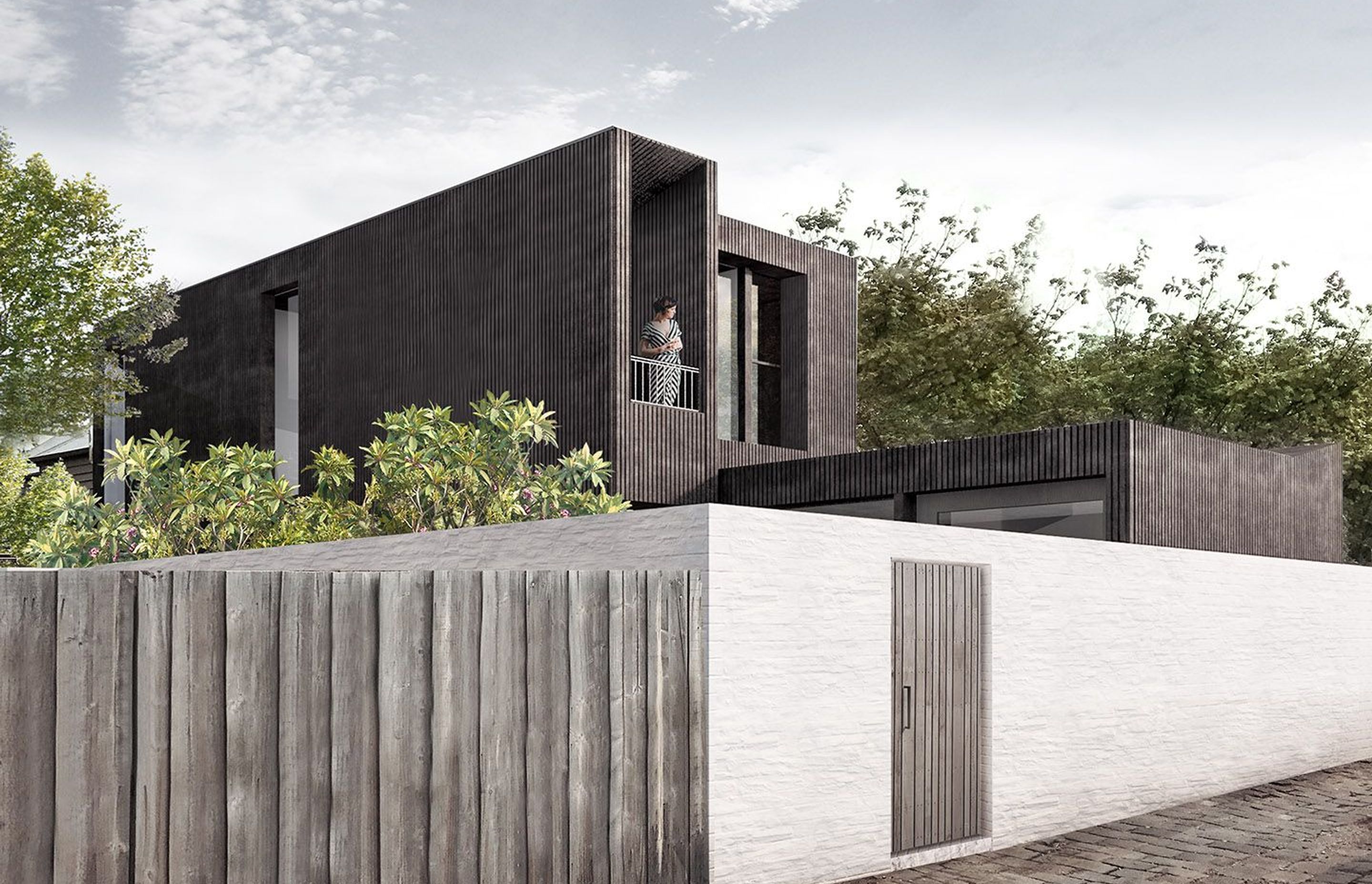 BORROWED GARDEN HOUSE