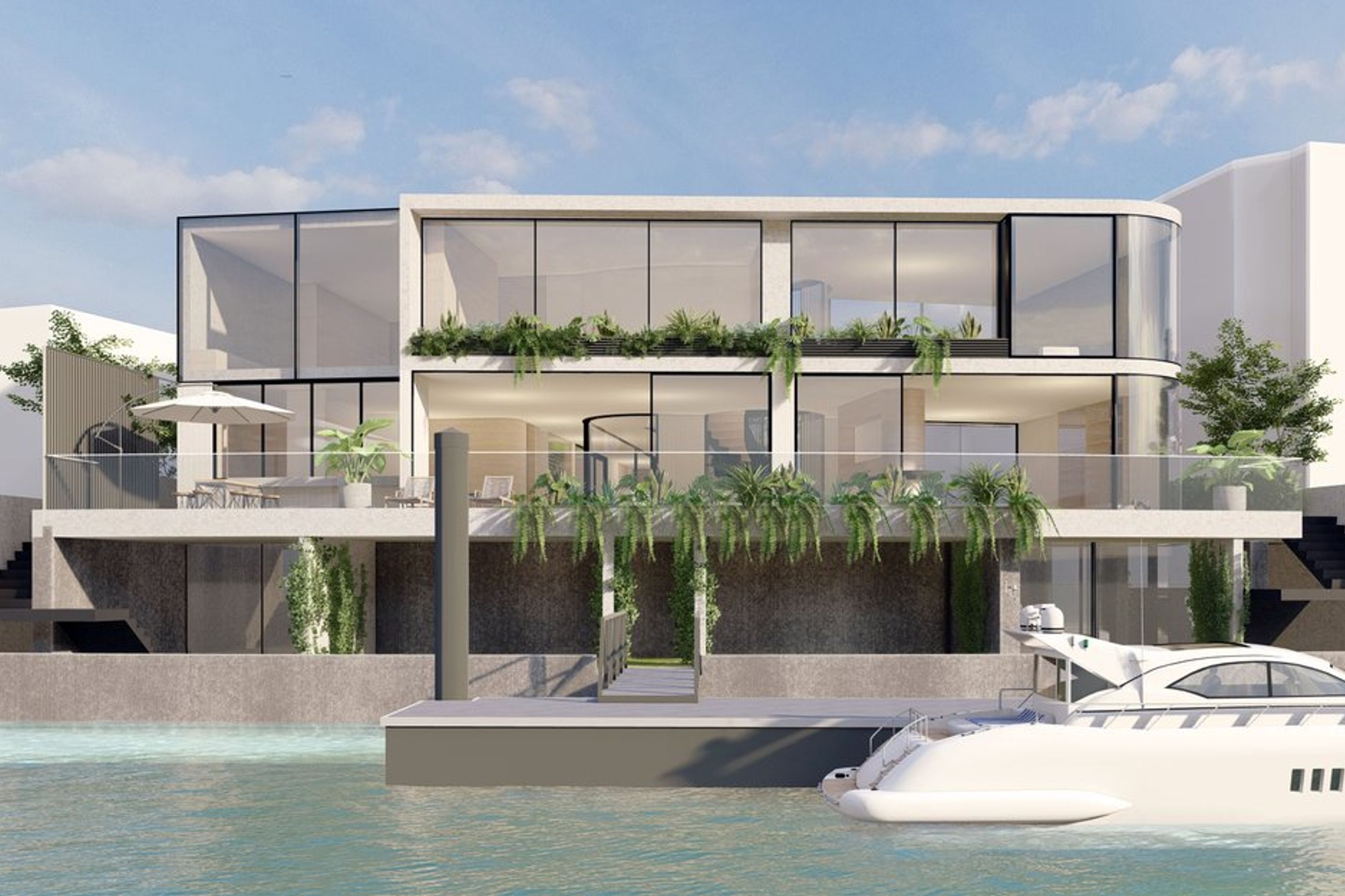 Waterfall House