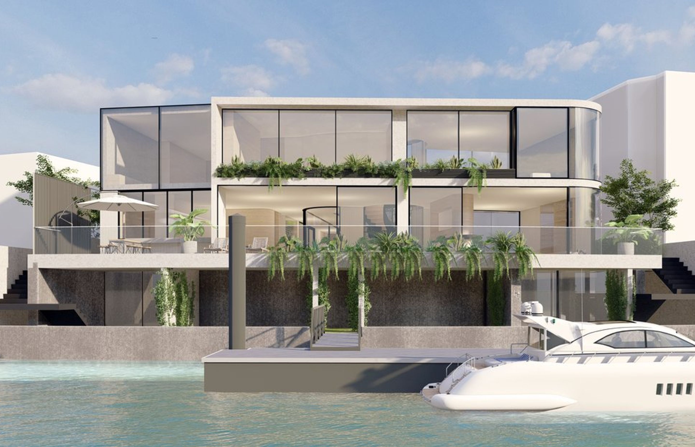 Waterfall House