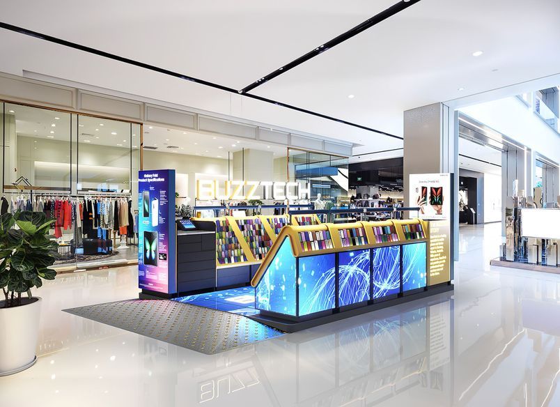 Buzztech, Kiosk Design