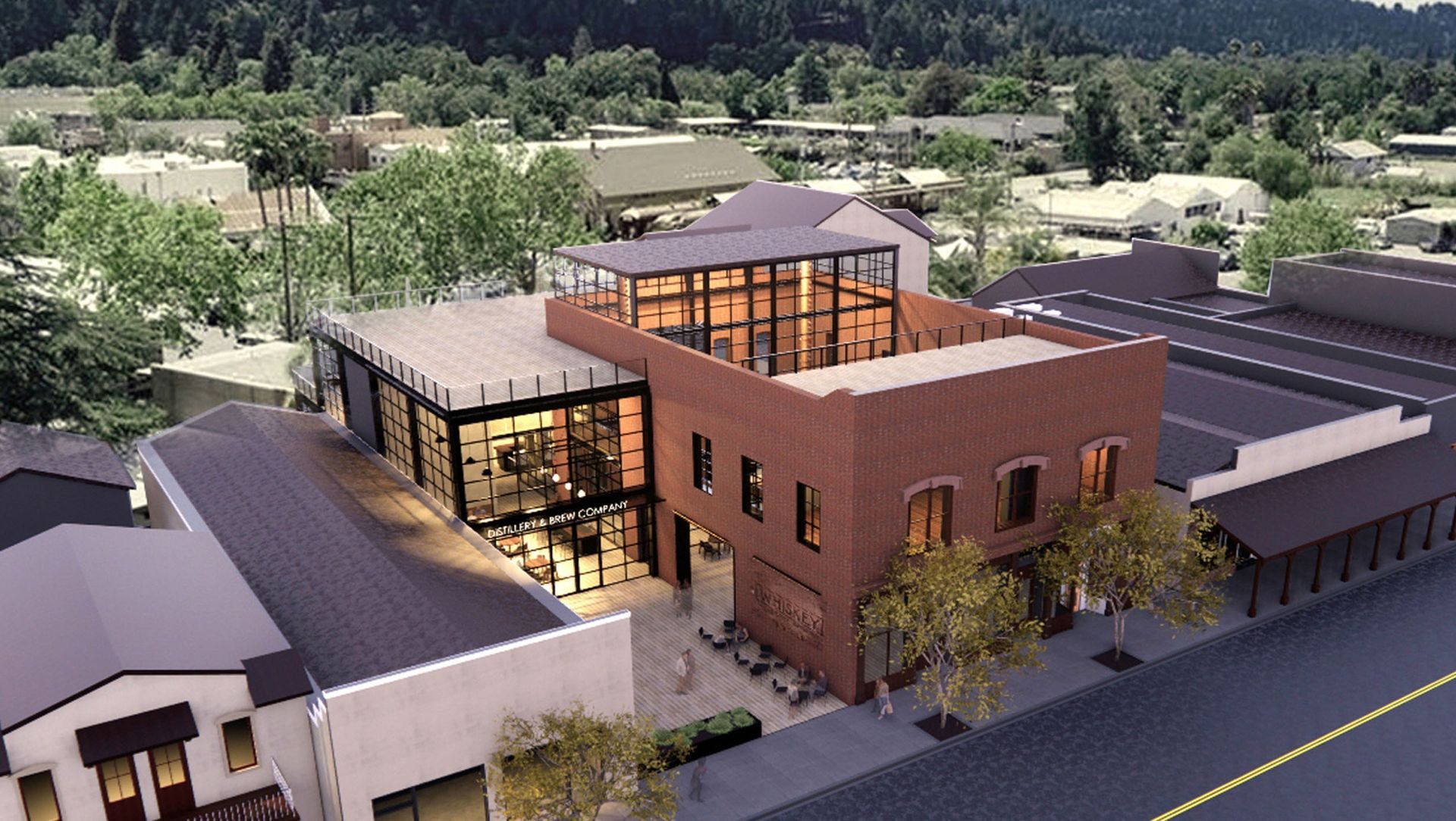 Wine Country Distillery & Brew House banner