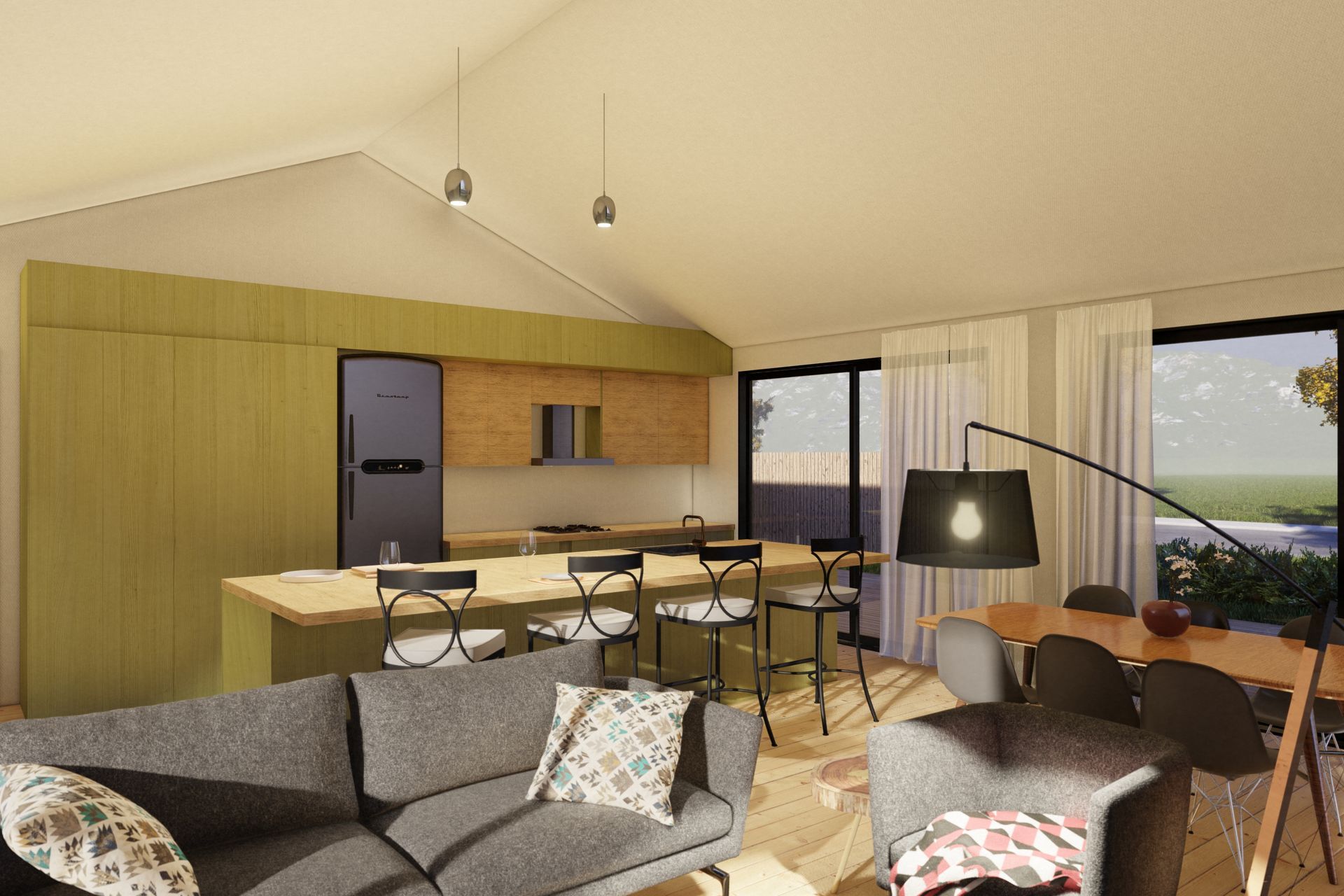 Residential house concept, Lake Hawea