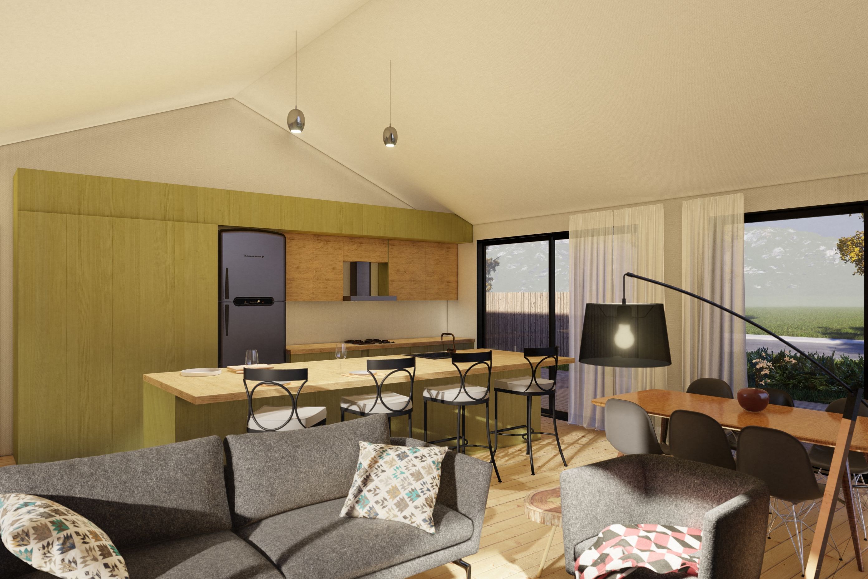Residential house concept, Lake Hawea