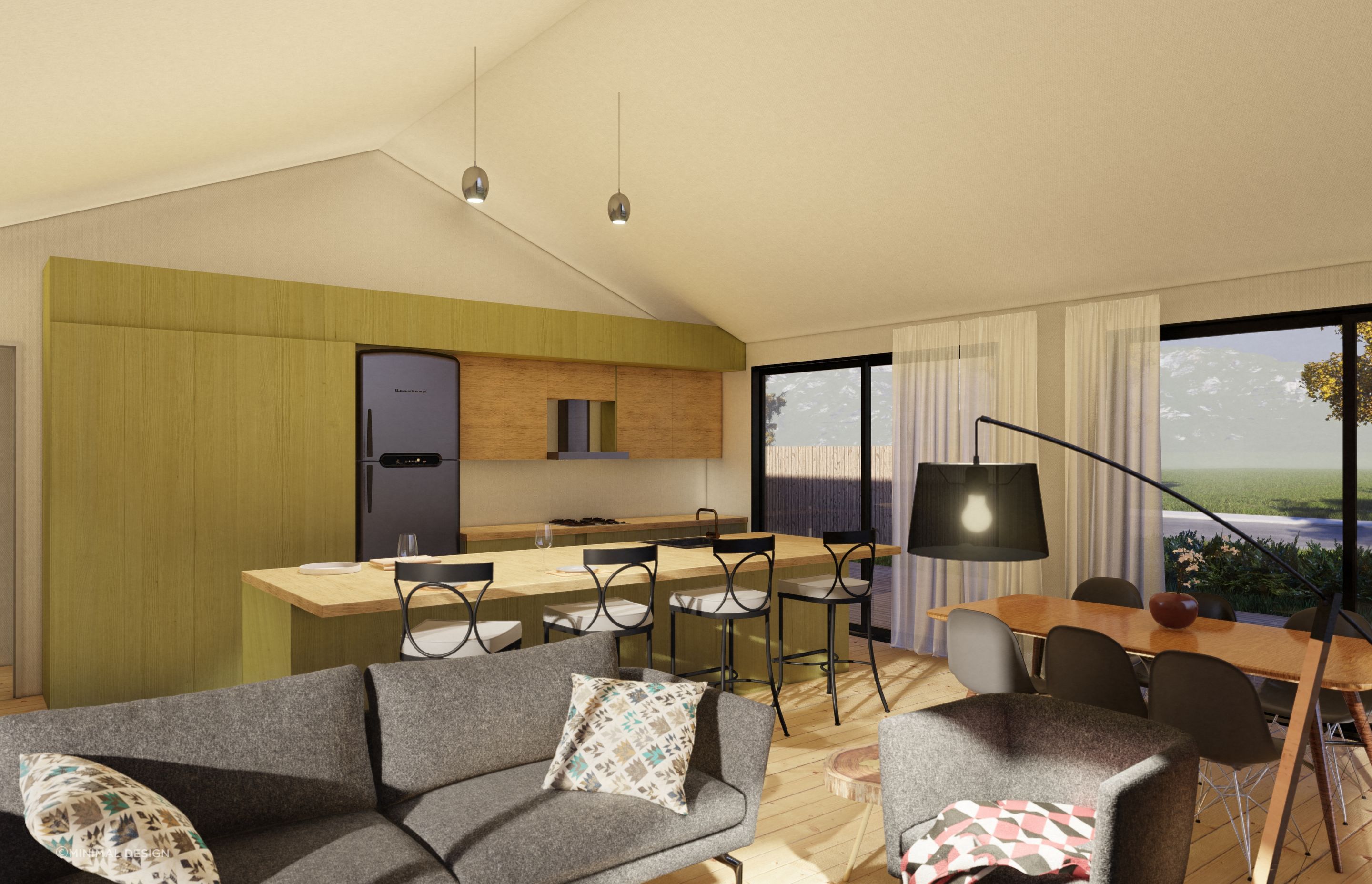 Residential house concept, Lake Hawea
