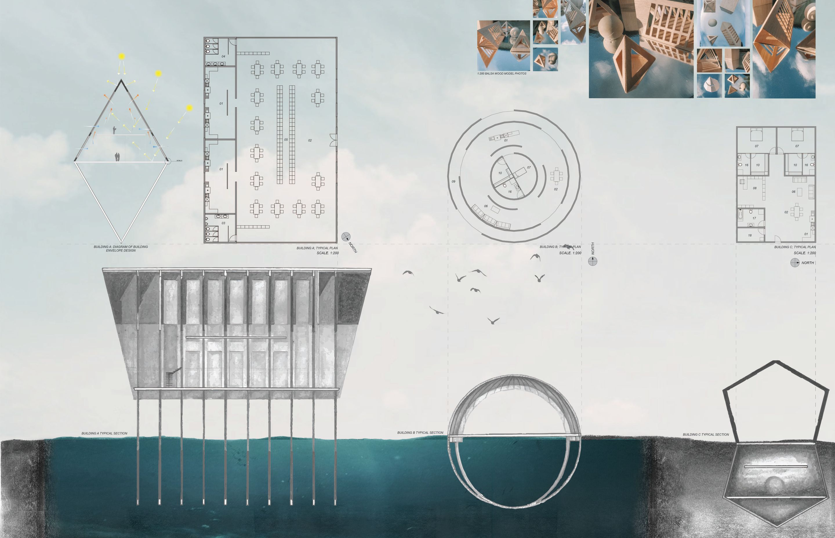 "Poetry In Motion"; Pavilosta Bee Breeders Architecture Competition