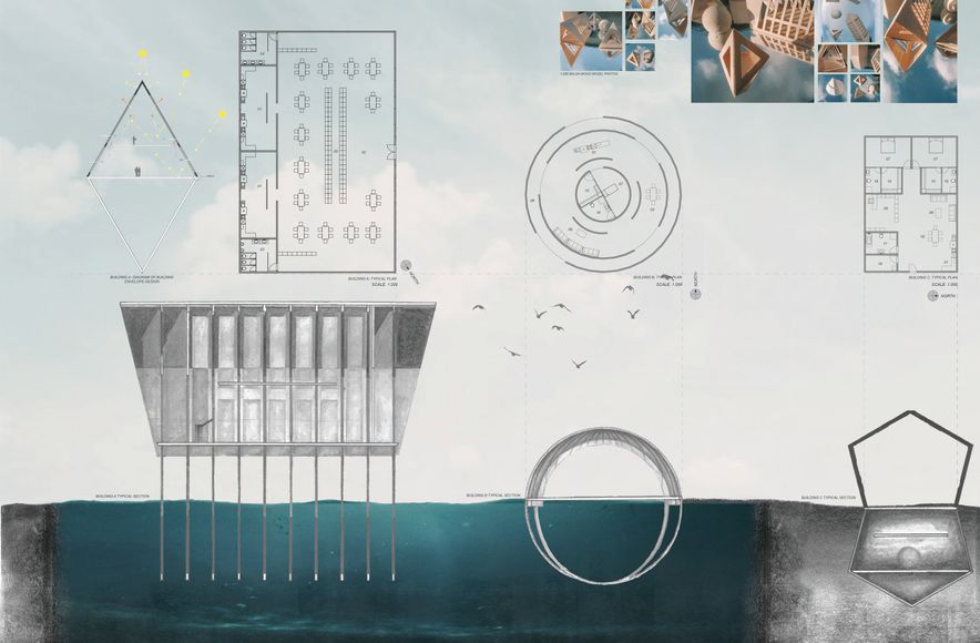 "Poetry In Motion"; Pavilosta Bee Breeders Architecture Competition