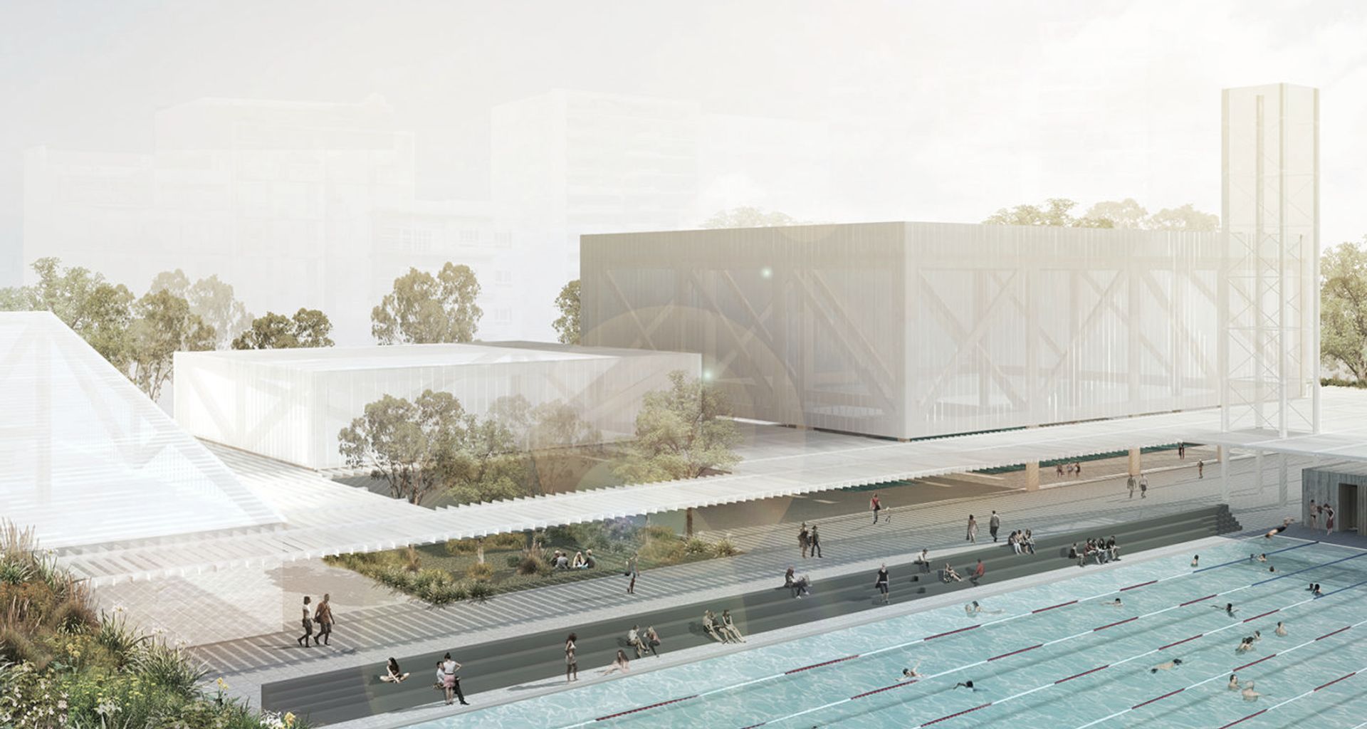 Green Square Aquatic Centre banner