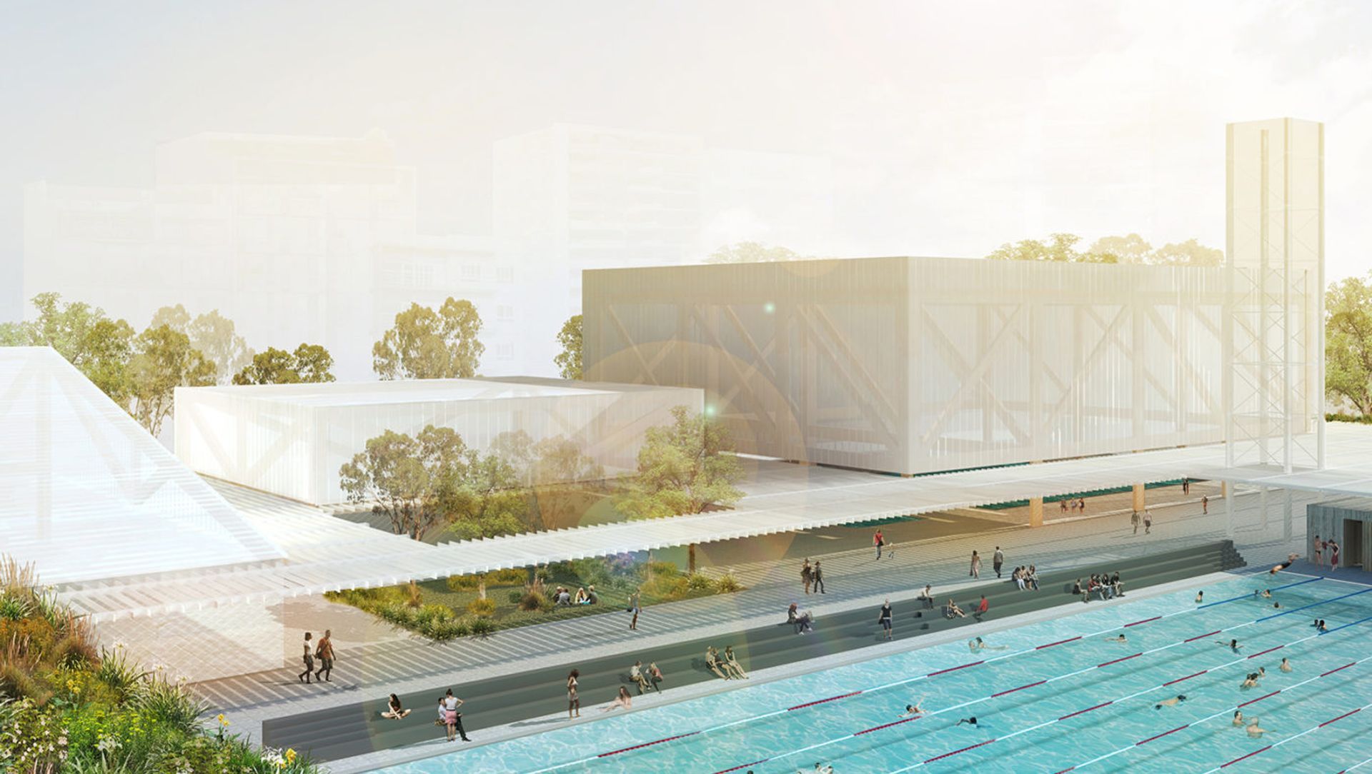 Green Square Aquatic Centre banner