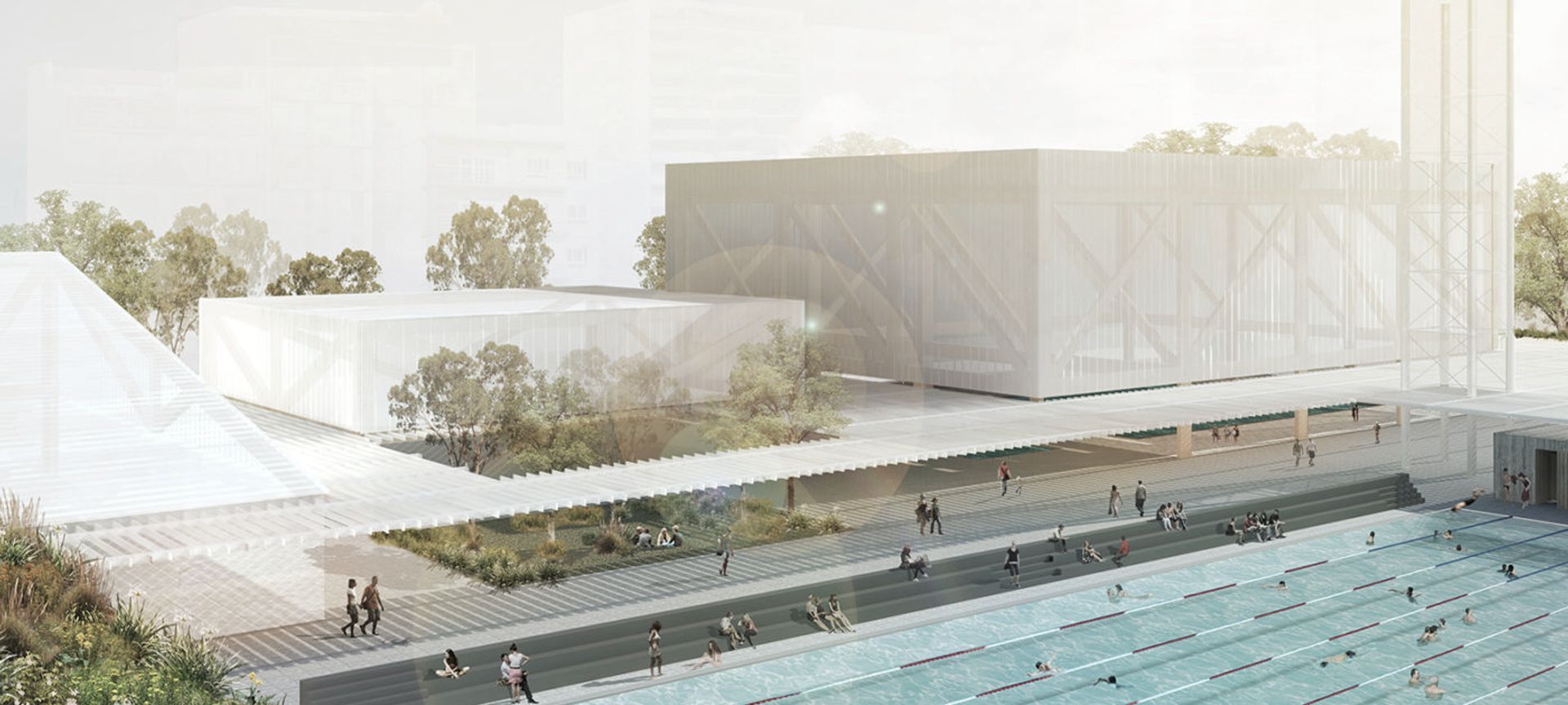 Green Square Aquatic Centre banner