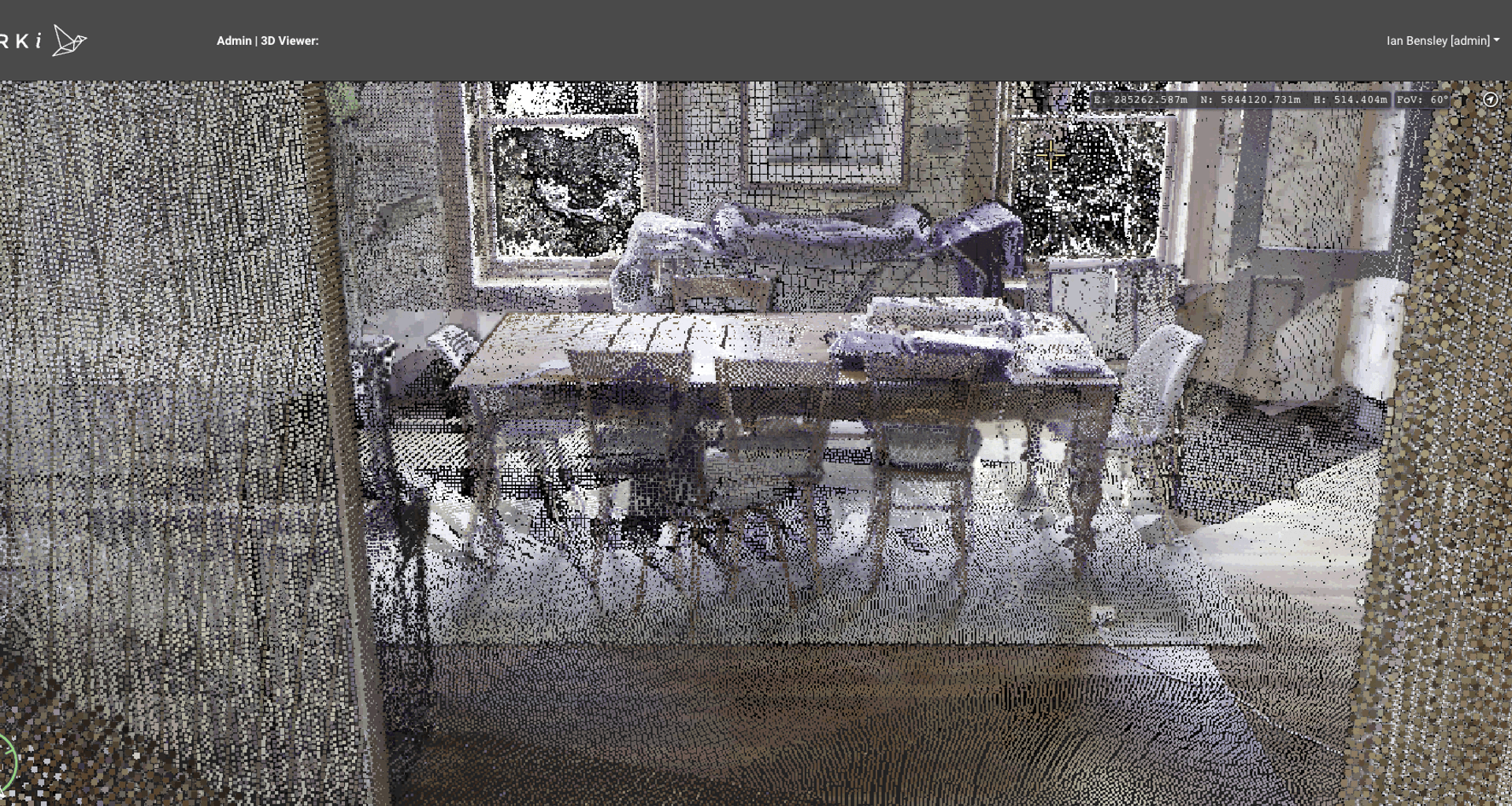 3D Tripod Point Cloud – Interior banner