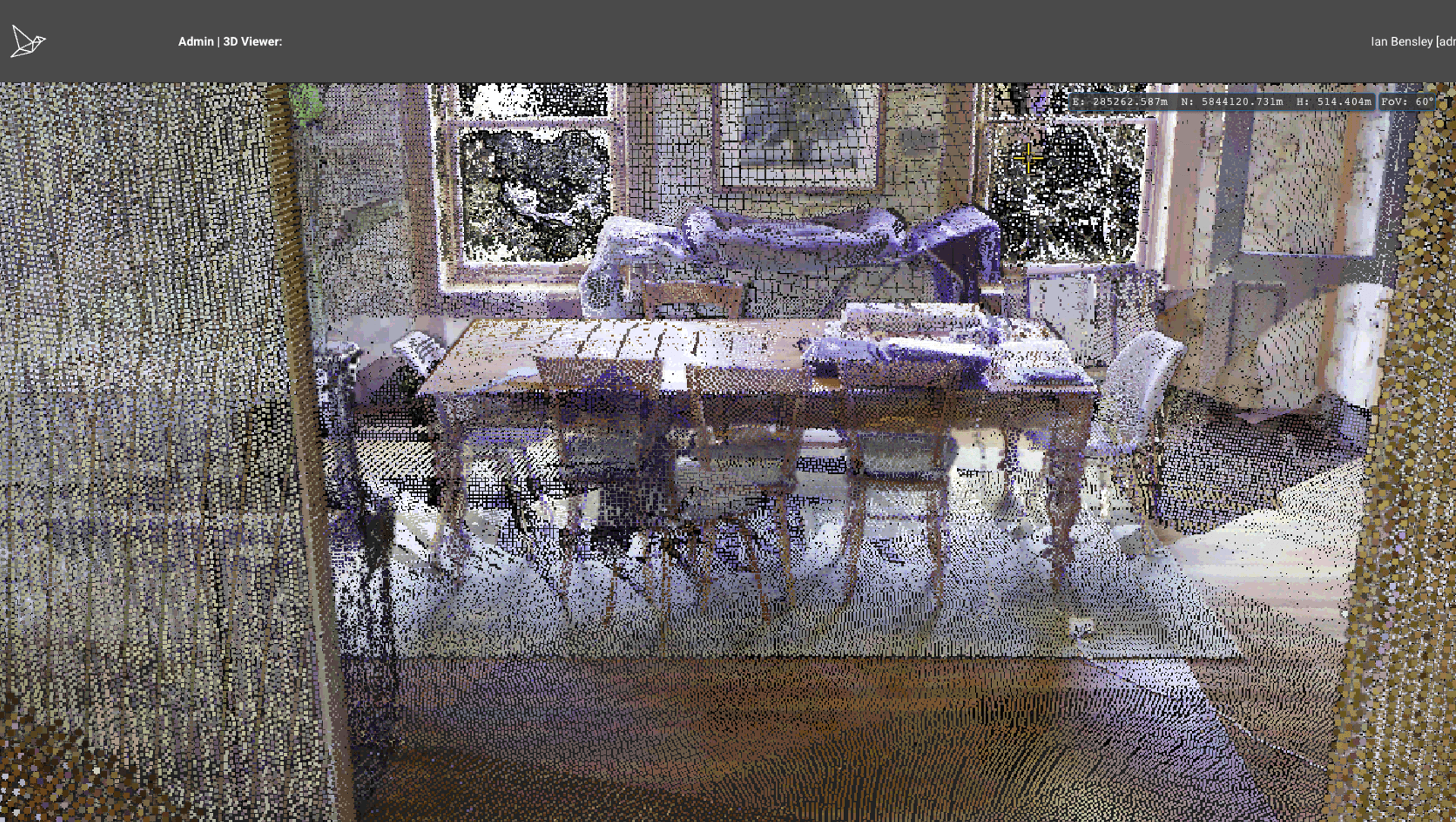 3D Tripod Point Cloud – Interior banner