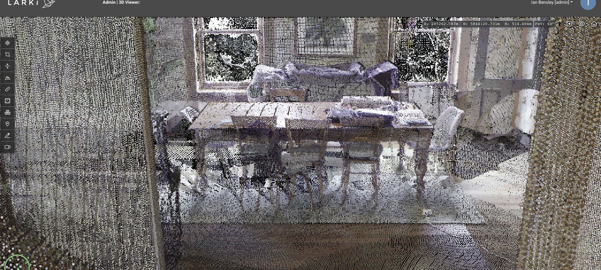 3D Tripod Point Cloud – Interior banner