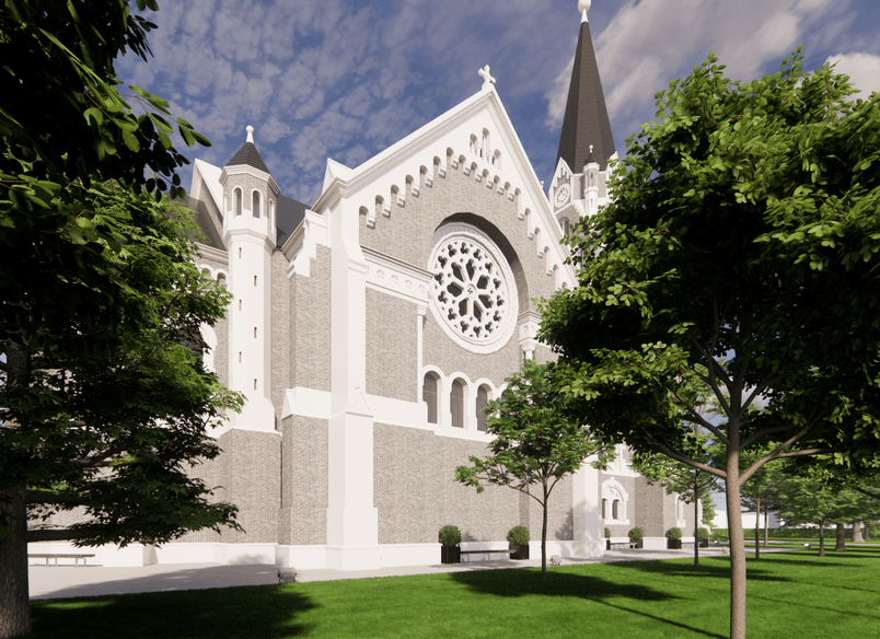 St Mark's Catholic Church Conceptual Landscapes