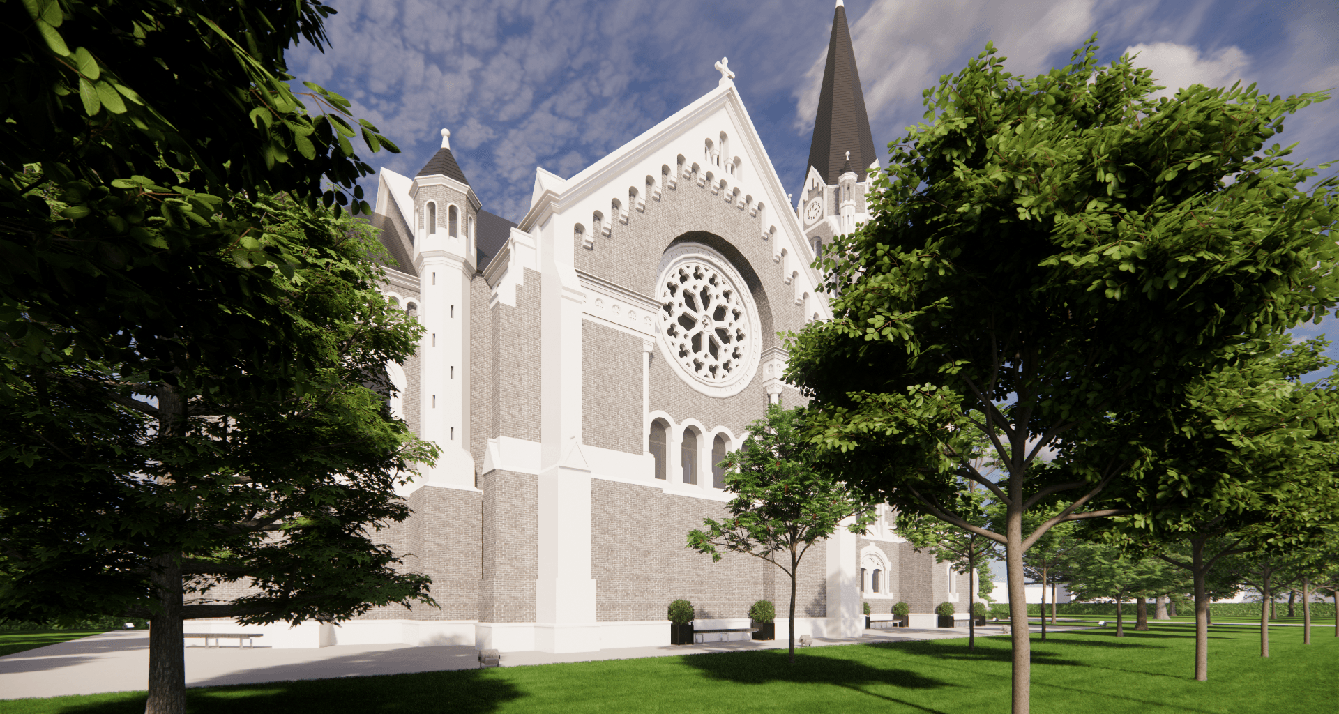 St Mark's Catholic Church Conceptual Landscapes banner