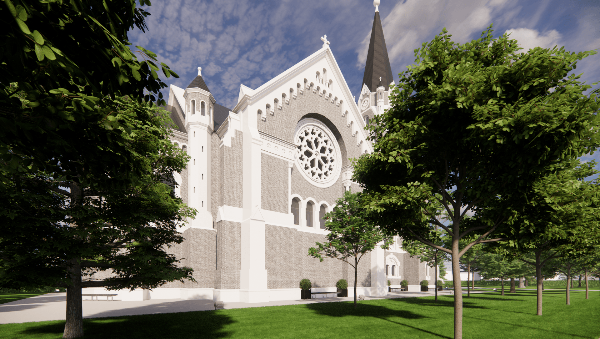 St Mark's Catholic Church Conceptual Landscapes banner