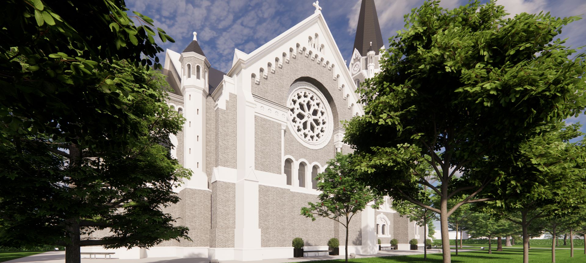 St Mark's Catholic Church Conceptual Landscapes banner