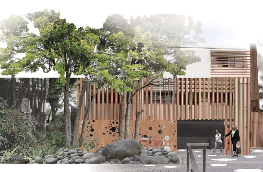 University of Waikato Block AG Entrance Foyer