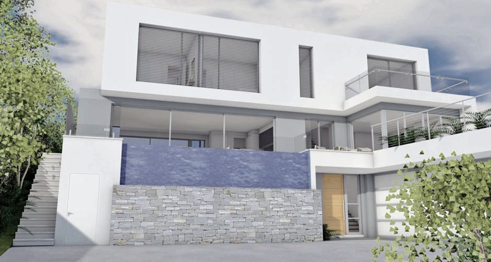 Waterfall House banner