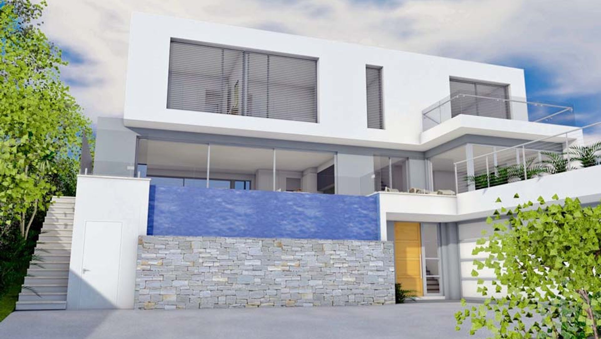 Waterfall House banner