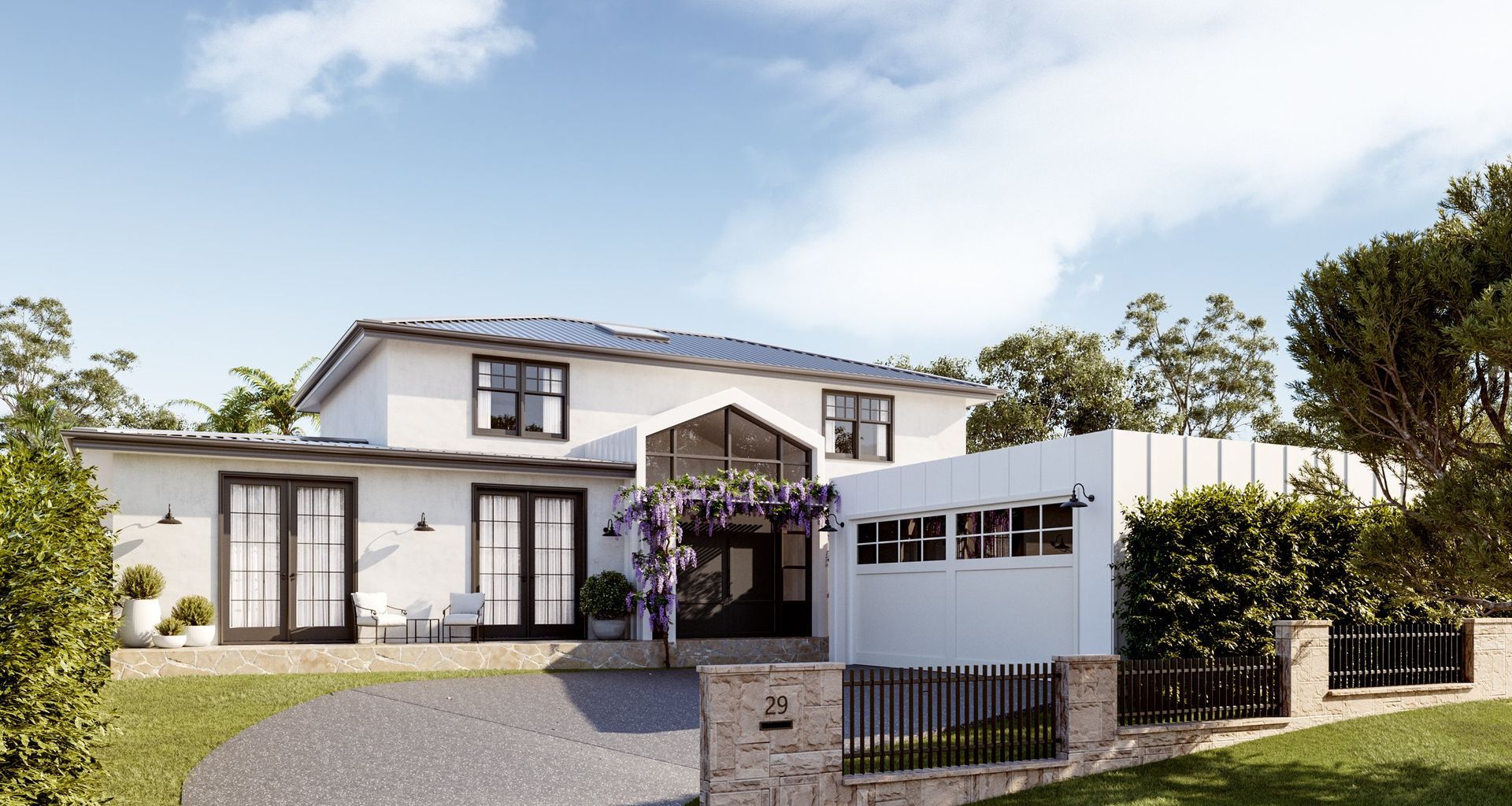 Woodland House banner