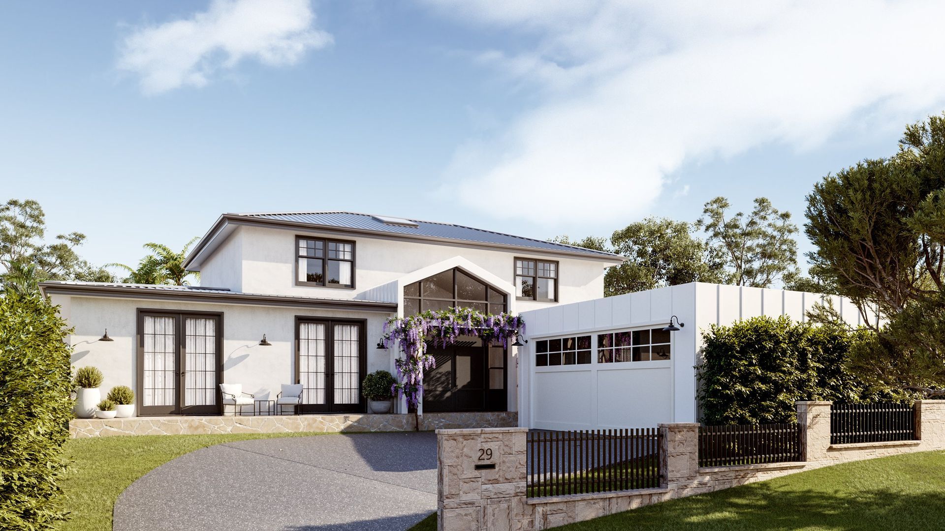 Woodland House banner