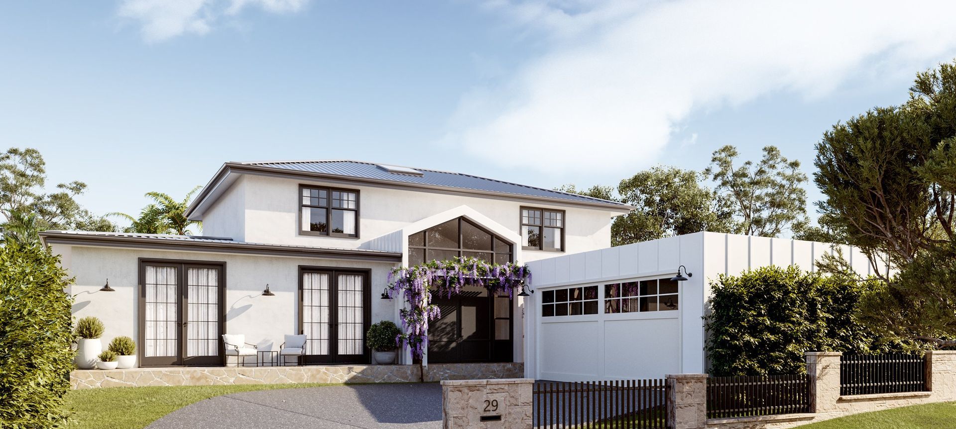 Woodland House banner