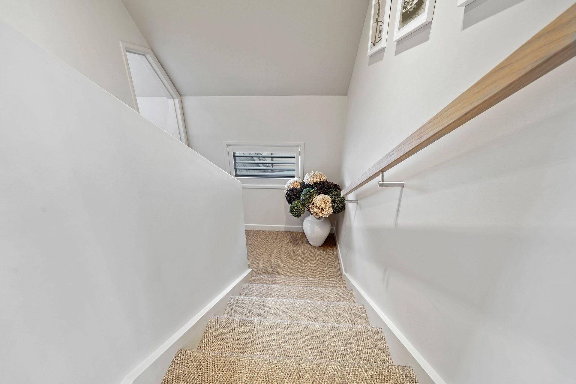 Transitions should feel effortless. We designed this stairwell to flow naturally, subtle lighting, clean lines, and a finish that ties the whole level together.