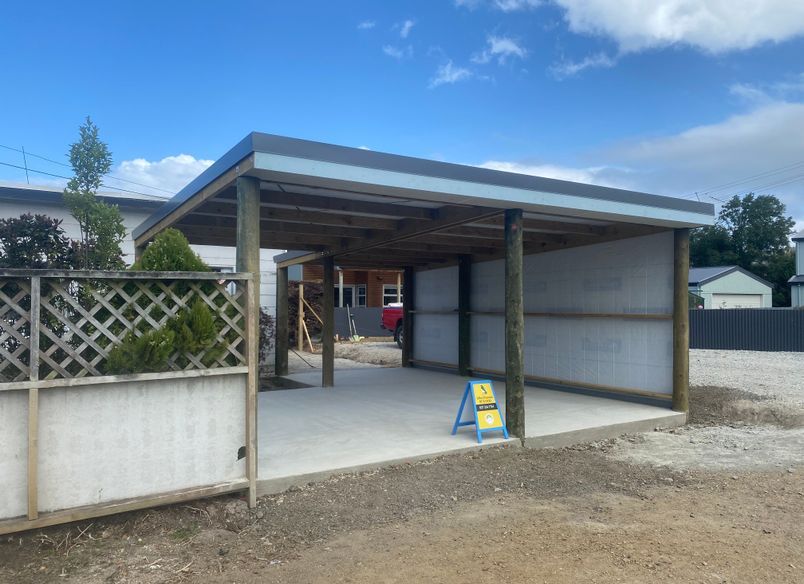 Karitane Residential Property - Double Carport Replacement