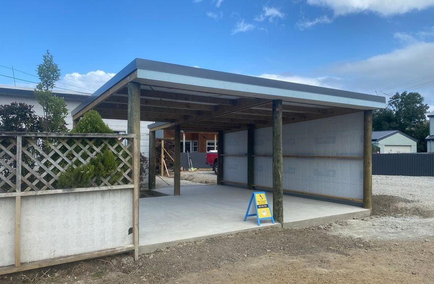 Karitane Residential Property - Double Carport Replacement