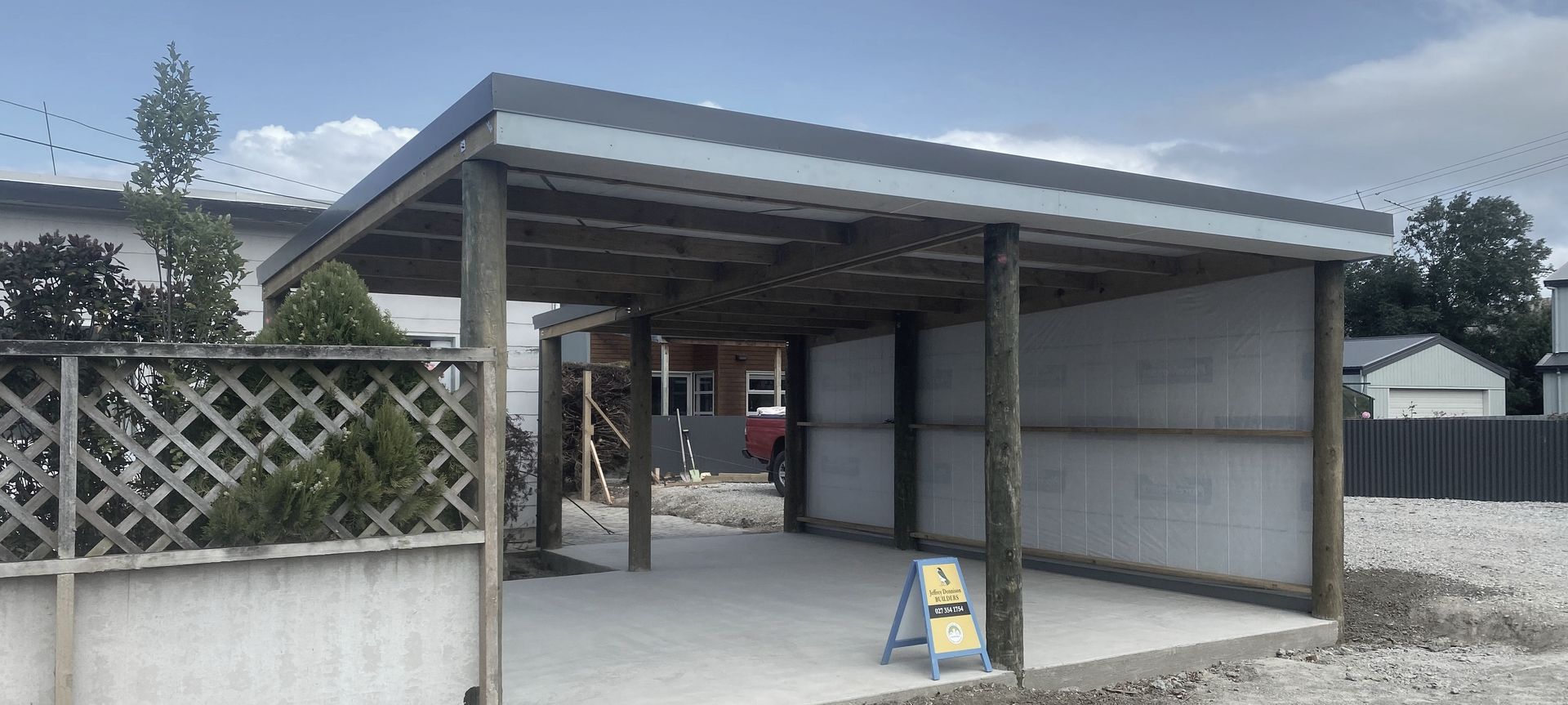 Karitane Residential Property - Double Carport Replacement banner