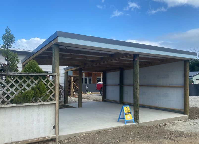 Karitane Residential Property - Double Carport Replacement