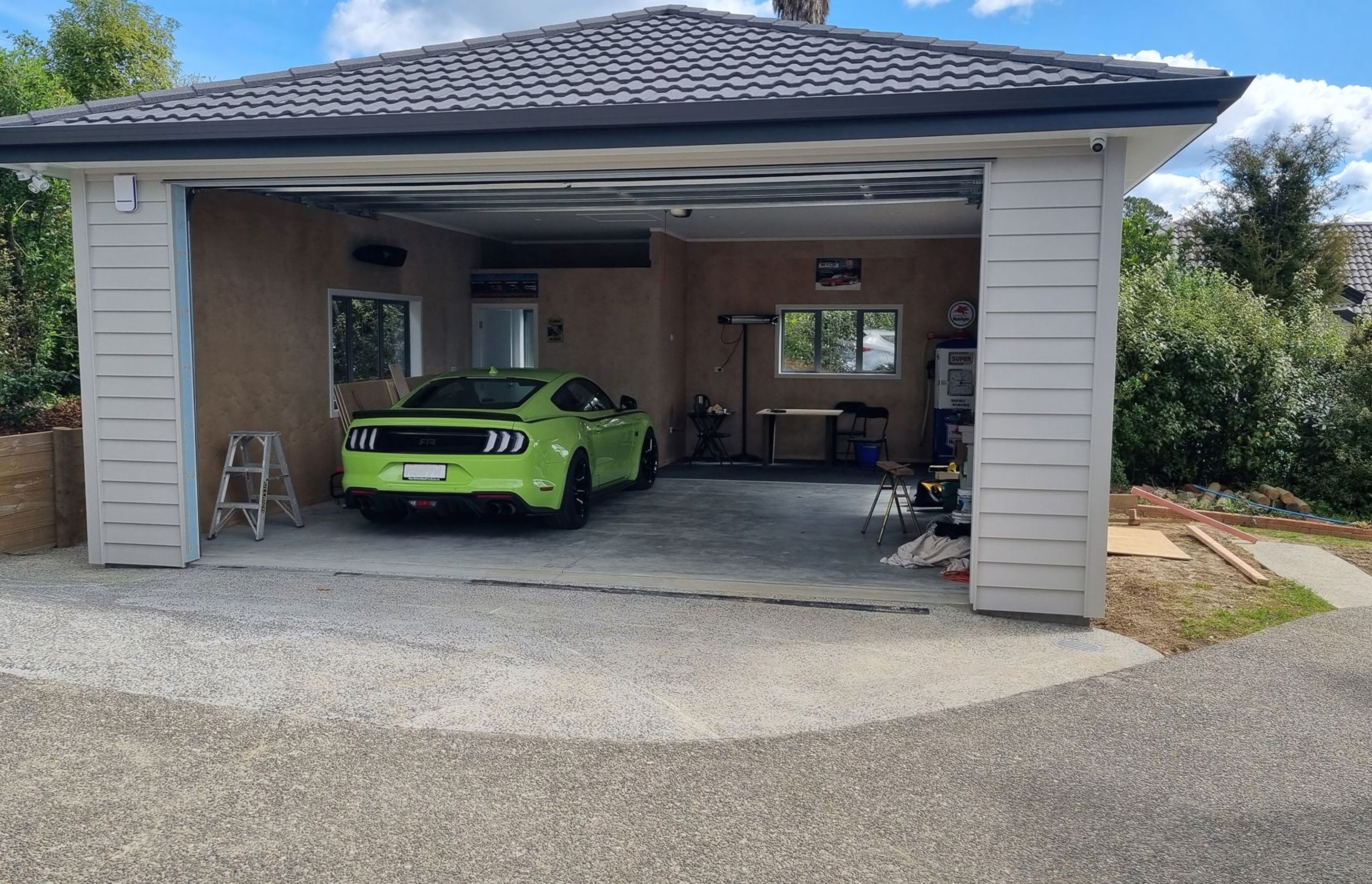 Double Lock-Up Garage