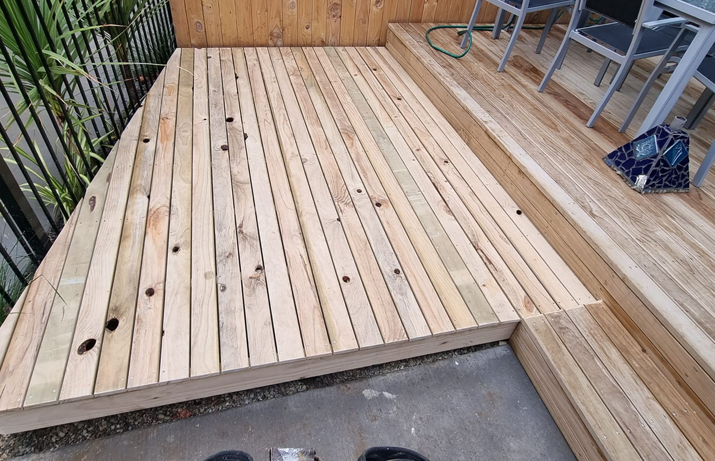 Deck extension - Te Atatu
