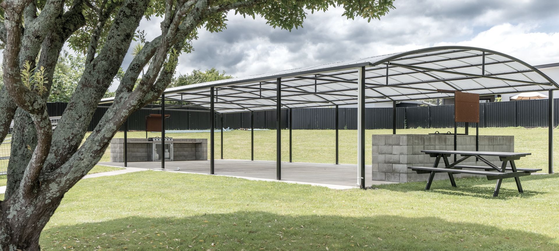 Cambridge Perry Aquatic Centre Archgola Pergola Canopies banner