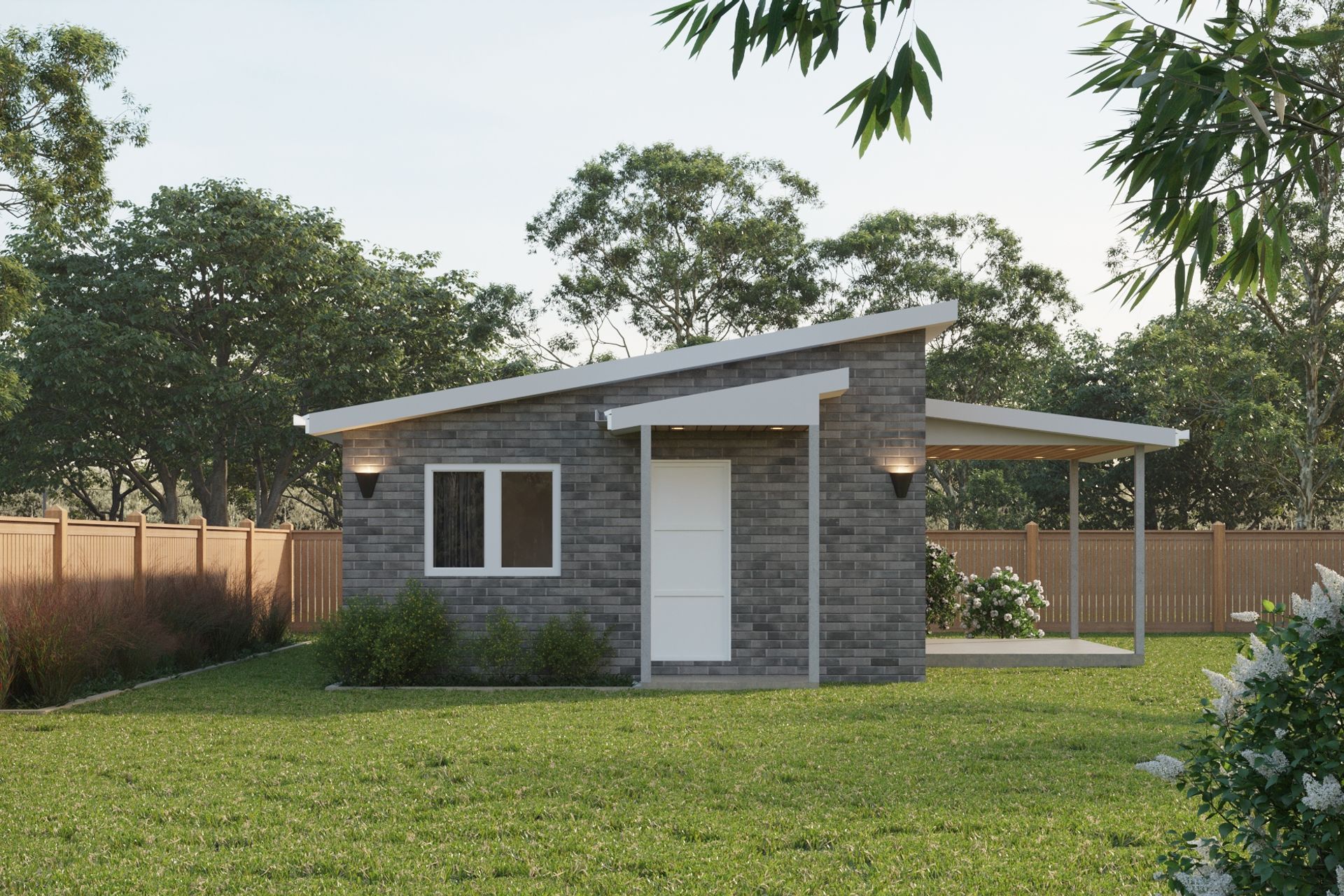 Granny Flat 3D Renders