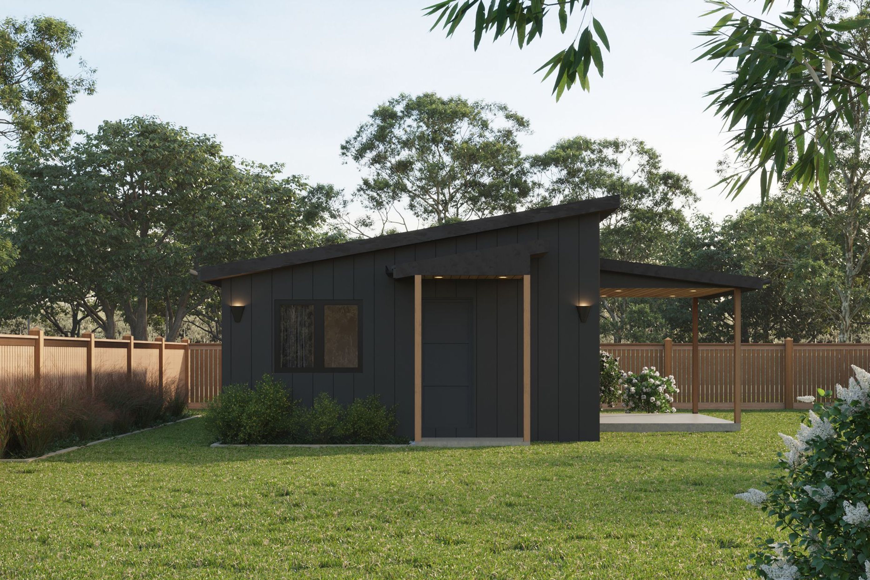 Granny Flat 3D Renders 