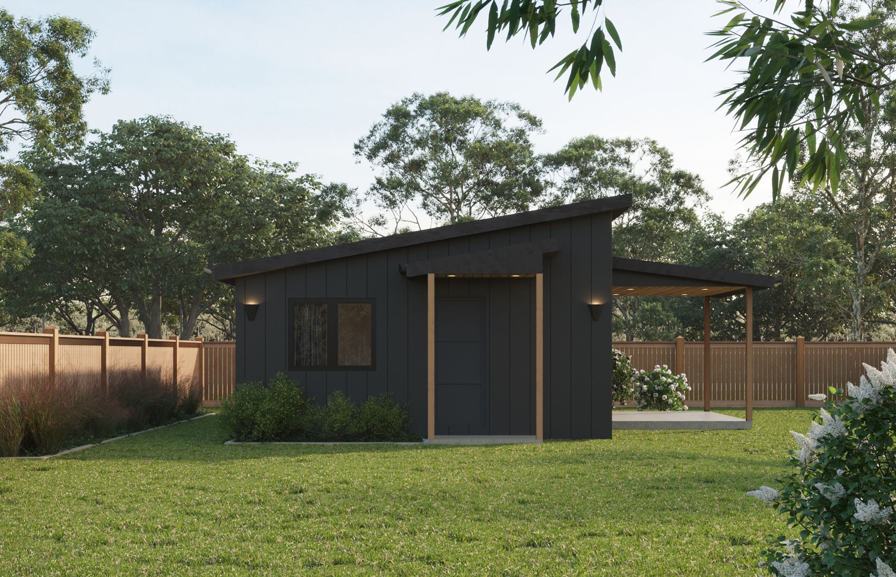 Granny Flat 3D Renders 
