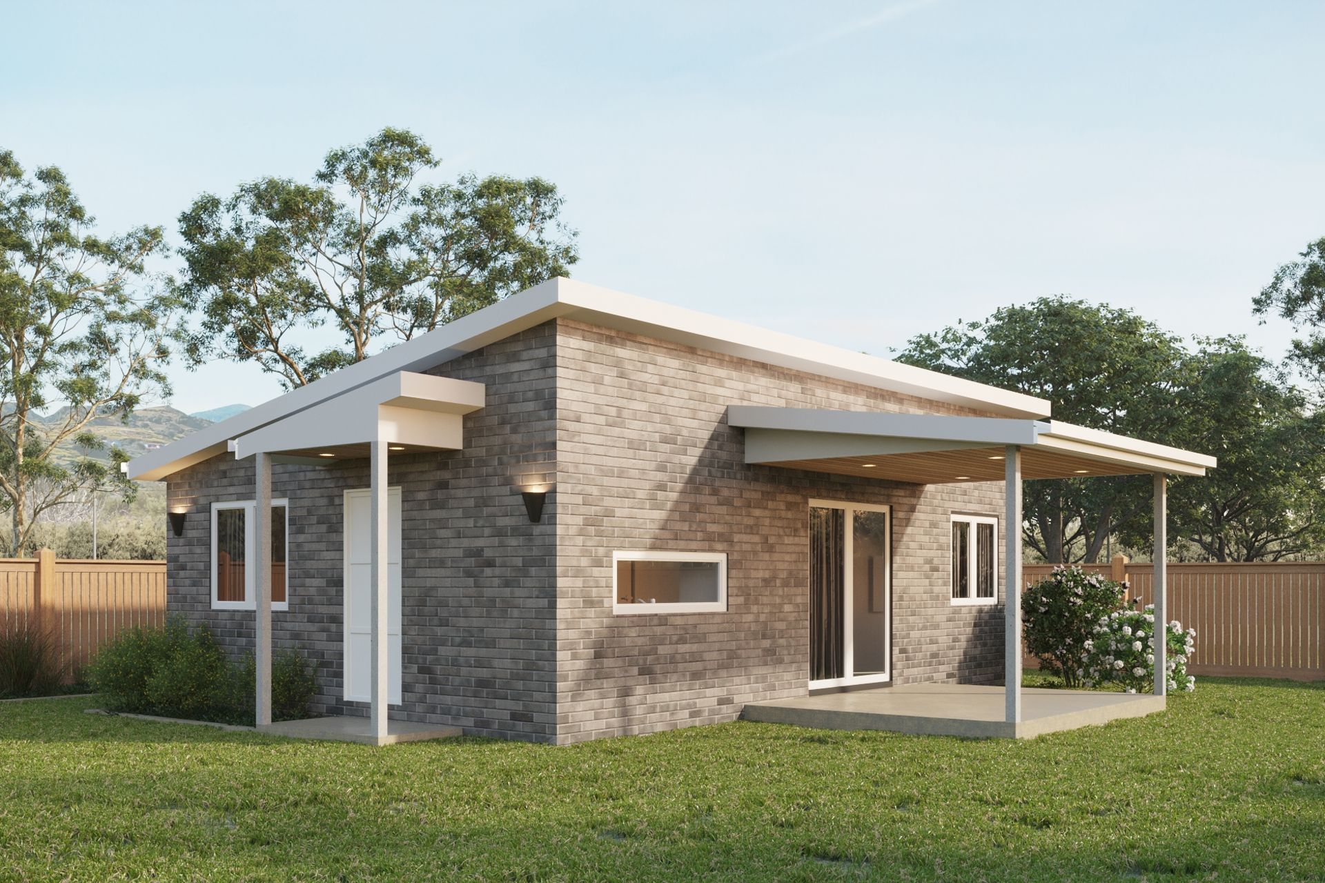 Granny Flat 3D Renders