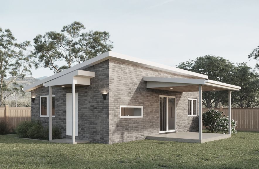 Granny Flat 3D Renders 