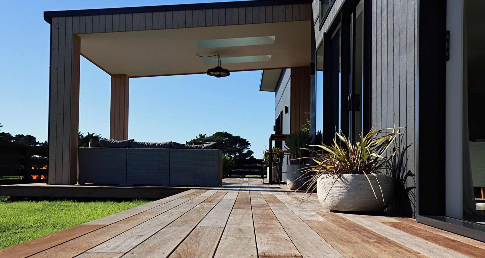Covered Outdoor Entertainment Area banner