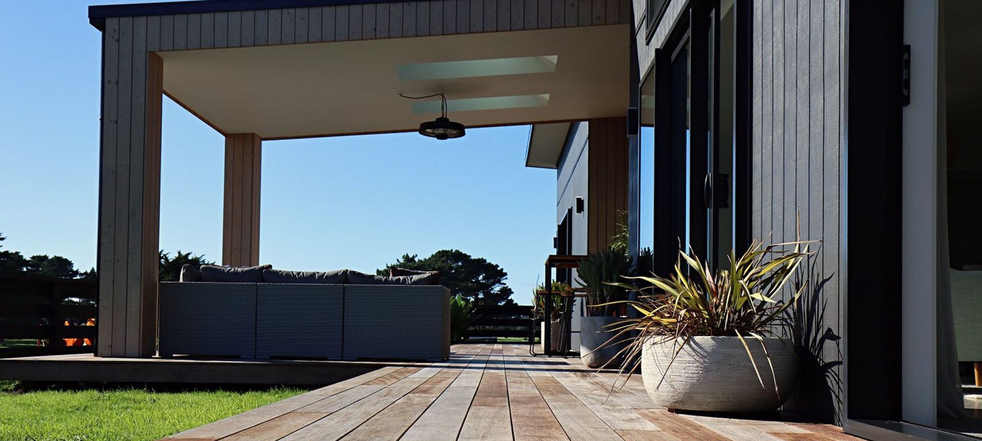 Covered Outdoor Entertainment Area banner